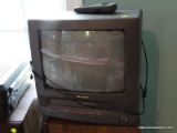 (UPBED) TV/ VCR COMBO; SHARP 13 IN TV/VCR COMBINATION- MODEL 13VT-L100