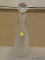 (LR) DECANTER; CRYSTAL DECANTER- 12 IN H