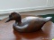 (SUNRM) DECOY; WOODEN CARVED DUCK DECOY- 12 IN X 7 IN