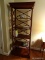 (MBD) BOOKCASE; CHERRY 5 SHELF BOOKCASE - 32 IN X 17 IN X 78 IN