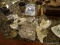 (KIT) LOT OF ASSORTED KITCHEN ITEMS; LOT INCLUDES 16 STIEFF PEWTER JEFFERSON CUPS, 2 ELECTROPLATE