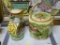 (DNRM)LOT OF ASSORTED ITEMS; LOT INCLUDES A HAND PAINTED FLORAL PITCHER WITH LID MADE IN JAPAN, AND