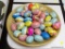 (DNRM) LOT OF VINTAGE METAL EASTER EGGS; LOT CONTAINS 38 ASSORTED METAL EASTER EGGS MADE IN THE