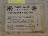 SET OF WAR RATION BOOKS; COMPLETE SET OF WAR RATION BOOKS ONE-FOUR ALL ISSUED TO THE SAME PERSON.