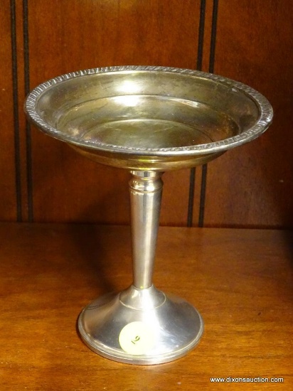 (SHOW2) STERLING SILVER COMPOTE; WEIGHTED STERLING SILVER COMPOTE MARKED "CROWN STERLING WEIGHTED"