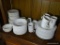 (DEN) LOT OF GIBSONS CHINA; 78 PIECE LOT OF GIBSONS FRUIT OFF WHITE CHINA TO INCLUDE 15 DINNER