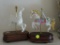 (FAM) LOT OF WIND UP HORSE FIGURINES; 2 PIECE LOT OF WIND UP HORSES TO INCLUDE A CAROUSEL COLLECTION