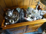 (SDRM) LOT OF ASSORTED DINNERWARE AND GLASSWARE; 30 PIECE LOT OF ASSORTED DINNERWARE AND GLASSWARE