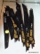 DEWALT SAW BLADES; 12 PIECE LOT OF ASSORTED DEWALT SAW BLADES. INCLUDES 14/18 TPI BI-METAL BLADES,