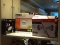 LOT OF ASSORTED LIGHTING; LOT INCLUDES A UTILITECH MOTION ACTIVATED SECURITY LIGHT, A GE REVEAL LED