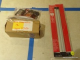 LOT OF LED LIGHT AND BLACK AND DECKER CHARGER; 2 PIECE LOT OF ELECTRONICS TO INCLUDE AN LED MOTION