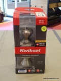 KWIKSET DOOR KNOB KIT; KWIKSET KEYED ENTRY DOOR KNOB KIT WITH SMARTKEY SECURITY AND PICK RESISTANT.