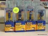 SET OF IRWIN MARPLES BITS; 4 PIECE LOT TO INCLUDE A 9/16