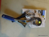 KOBALT STRAP WRENCHES; 2 PIECE 6 IN STRAP WRENCHES. ITEM #0464629. USED IN ORIGINAL PACKAGE.