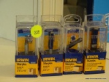 SET OF IRWIN MARPLES BITS; 4 PIECE LOT TO INCLUDE A 3/8