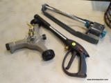 LOT OF SPRINKLER ITEMS; LOT INCLUDES AN ORBIT SPRAYER, A BIT 115/1 PRESSURE WASHER WAND, AND A