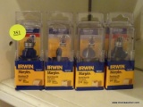 SET OF IRWIN MARPLES BITS; 4 PIECE LOT TO INCLUDE A 1/8