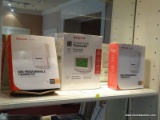LOT OF THERMOSTATS; 3 PIECE LOT TO INCLUDE 2 HONEYWELL NON PROGRAMMABLE HEAT ONLY THERMOSTATS AND A