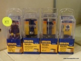 SET OF IRWIN MARPLES BITS; 4 PIECE LOT TO INCLUDE A 1/2