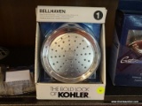 KOHLER BELLHAVEN SHOWER HEAD SINGLE FUNCTION. NEW IN BOX.