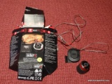 IGRILL MINI WEBER BLUETOOTH CONNECTED THERMOMETER. ITEM IS OUT OF BOX, BOX IS INCLUDED.