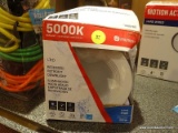 UTILITECH 5000K DAYLIGHT LED RECESSED RETROFIT DOWNLIGHT, BOX HAS BEEN CRUSHED AT THE TOP, THE ITEM
