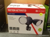 UTILITECH MOTION ACTIVATED SECURITY LIGHT, NEW IN THE BOX. ITEM IS STILL IN THE ORIGINAL PLASTIC.