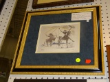 SALVADOR DALI GICLEE FRAMED PRINT; 