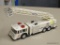 TEXACO TOY TANKER TRUCK; TEXACO 1975 TOY TANKER TRUCK HEAD AND TAIL LIGHTS, A HORN, AND A BACKUP