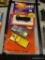 LOT OF MEGA MOVERS PICKUP TRUCKS; 2 PIECE LOT OF DIE CAST MEGA MOVERS TRUCKS TO INCLUDE A 3.5 IN