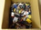 BOX OF ASSORTED TOY CARS; UNRESEARCHED BOX FULL OF DIE CAST TOY CARS, ABOUT 30 CARS.