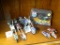 LOT OF ASSORTED MODEL MOTORCYCLES; 7 PIECE LOT OF ASSORTED DIECAST MOTORCYCLES TO INCLUDE A HOT
