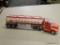 STANDARD OIL TANKER; OIL TANKER WITH A RED CAB AND A RED AND WHITE OIL TANKER TRAILER. OUT OF BOX.