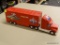 AMOCO STANDARD TOY TRUCK; AMOCO 1999 STANDARD RED FREIGHT TRUCK WITH HEAD AND TAIL LIGHTS AND LIGHTS