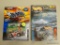 HOT WHEELS 2 PIECE LOT; 1 IS A KYLE PETTY ATV AND 1 IS A GO KART SERIES CAR.