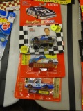 LOT OF ASSORTED DIE CAST CARS AND TRUCKS; 3 PIECE LOT OF ASSORTED DIE CAST CARS AND TRUCKS WITH