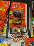 LOT OF ASSORTED DIECAST CARS; 4 PIECE LOT OF ASSORTED REVELL RACING AND RACING CHAMPIONS DIECAST