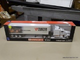 KENWORTH DIECAST 18 WHEELER; NEWRAY KENWORTH W900 TRACTOR SUPPLY COMPANY DIE-CAST OPENABLE DOOR 18