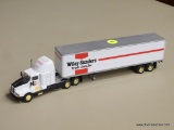 WILEY SANDERS TRUCK; KENWORTH T600A WILEY SANDERS TRUCK LINES WHITE FREIGHT TRUCK. OUT OF BOX.