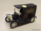 YUENGLING FORD COIN BANK; YUENGLING COIN BANK IN THE SHAPE OF REPLICA 1912 FORD OPEN FRONT PANEL