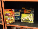 LOT OF ASSORTED DIE CAST COLLECTIBLES; 3 PIECE LOT OF ASSORTED DIE CAST COLLECTIBLE TRUCKS AND CARS