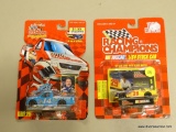 2 PIECE LOT; INCLUDES 2 RACING CHAMPIONS 1:64 SCALE DIE CAST REPLICAS 1 OF #14 CIRCLE BAR AND #29