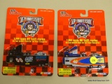 2 PIECE LOT; INCLUDES 2 RACING CHAMPIONS 1:144 SCALE DIE CAST REPLICAS 1 OF #40 TEAM SABCO AND 1 #00
