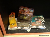 ASSORTED RACING LOT; INCLUDES A LEGENDS OF RACING MAGNET #28, A DALE JARRETT PEWTER HAT PIN, DALE