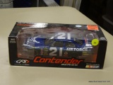 CONTENDER SERIES DIECAST CAR; CONTENDER SERIES 2007 JON WOOD #21 US AIR FORCE DIECAST COLLECTIBLE