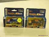 RACING CHAMPIONS 1:64 SCALE STOCK CARS; TOTAL OF TWO 1:64 REPLICA DIE CAST BODY AND CHASSIS CARS