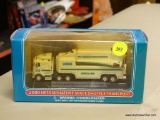 HESS SPACE SHUTTLE TRANSPORTER; 2009 HESS MINIATURE SPACE SHUTTLE TRANSPORT IN THE ORIGINAL BOX. 1