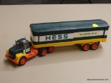 HESS BOX TRAILER; HESS 1975 BOX TRAILER WITH HEAD AND TAIL LIGHTS AND A TRAILER WITH SLIDING DOORS
