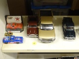 LOT OF ASSORTED MODEL TRUCKS; 6 PIECE LOT OF MODEL TRUCKS TO INCLUDE A 1956 FORD F-100 PICK UP, A