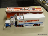 WILCO TOY TRUCK AND HELICOPTER; WILCO 1996 TOY TRUCK AND HELICOPTER WITH REAL HEAD AND TAIL LIGHTS